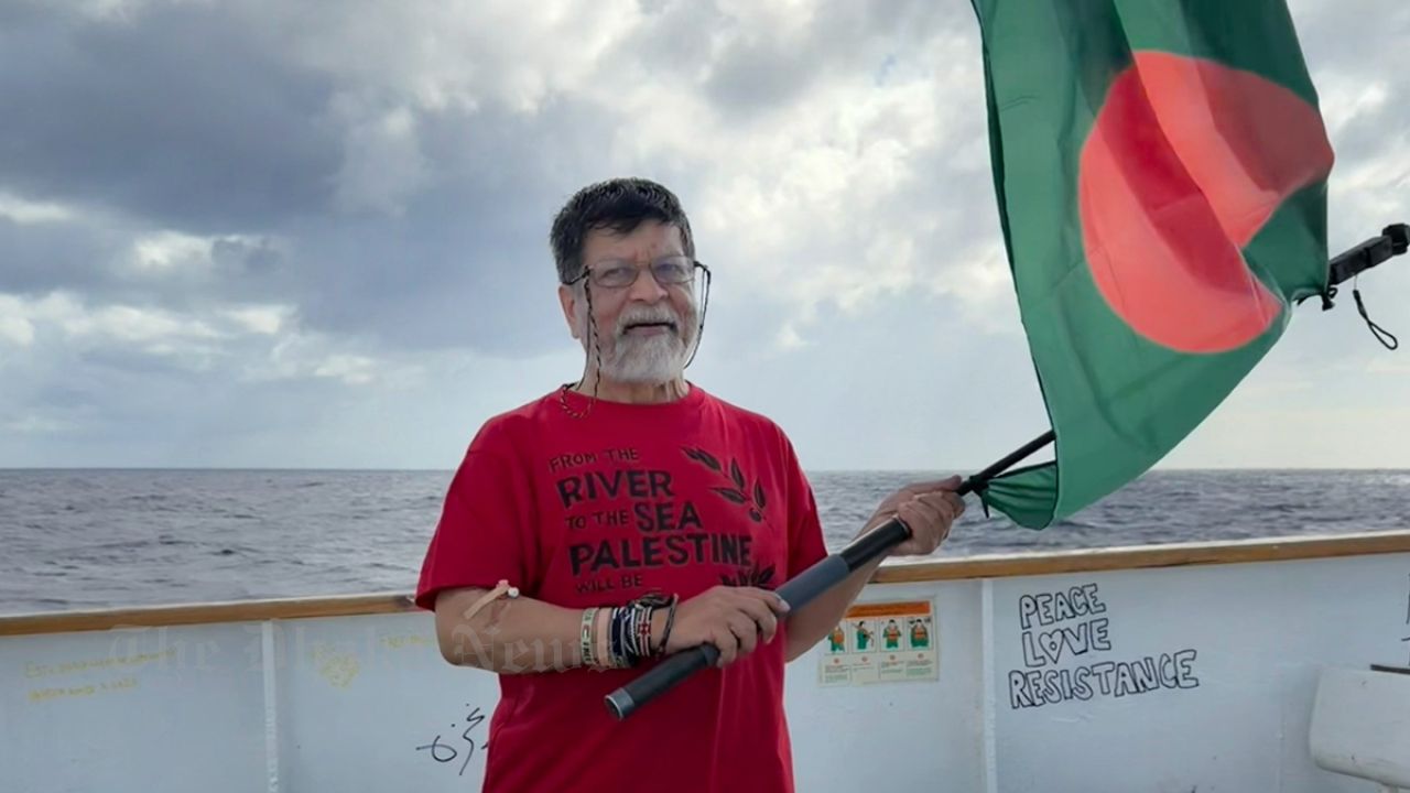 Shahidul Alam has been captured by Israeli forces