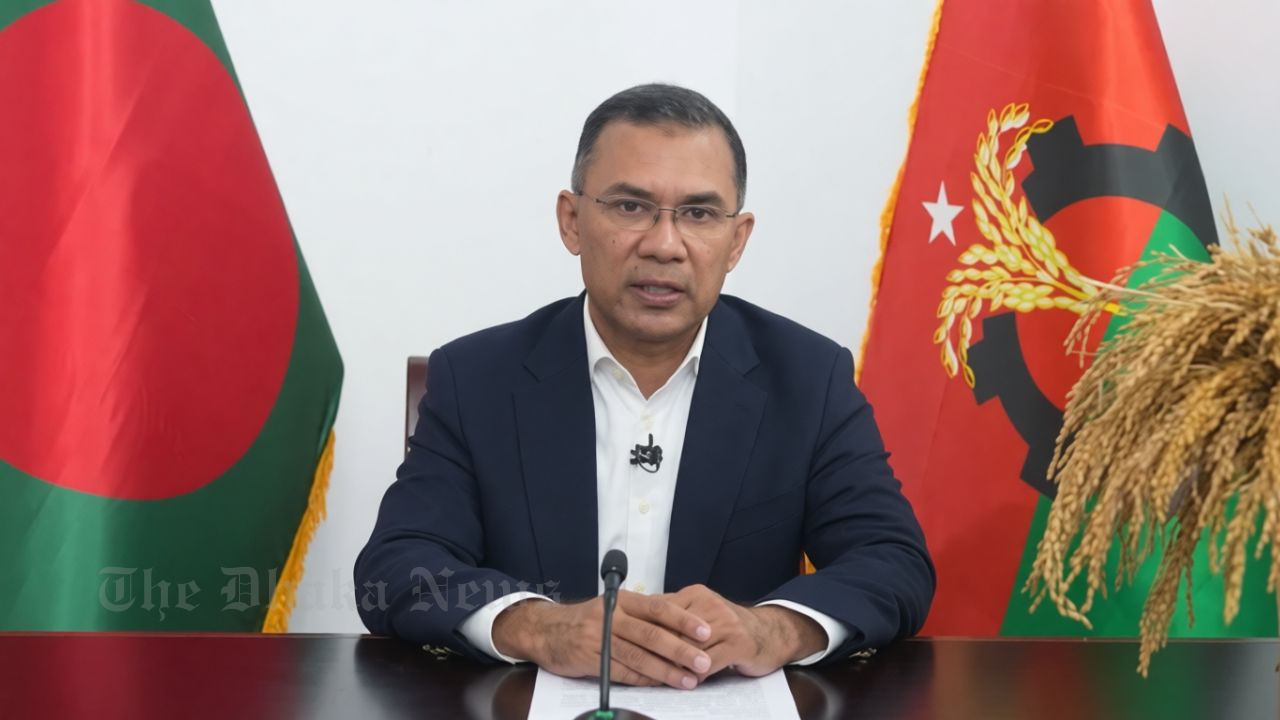 Tarique Rahman Seeks Public Support in Upcoming Election to Build a Safer Bangladesh