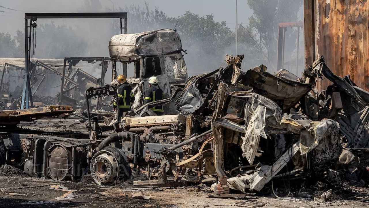 Russian Drone and Missile Barrage Kills Six Across Ukraine