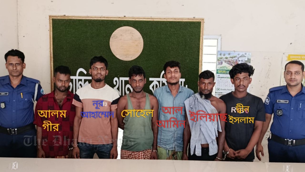 6 Arrested, Including Jubo League Activist, in Special Drive at Chandina