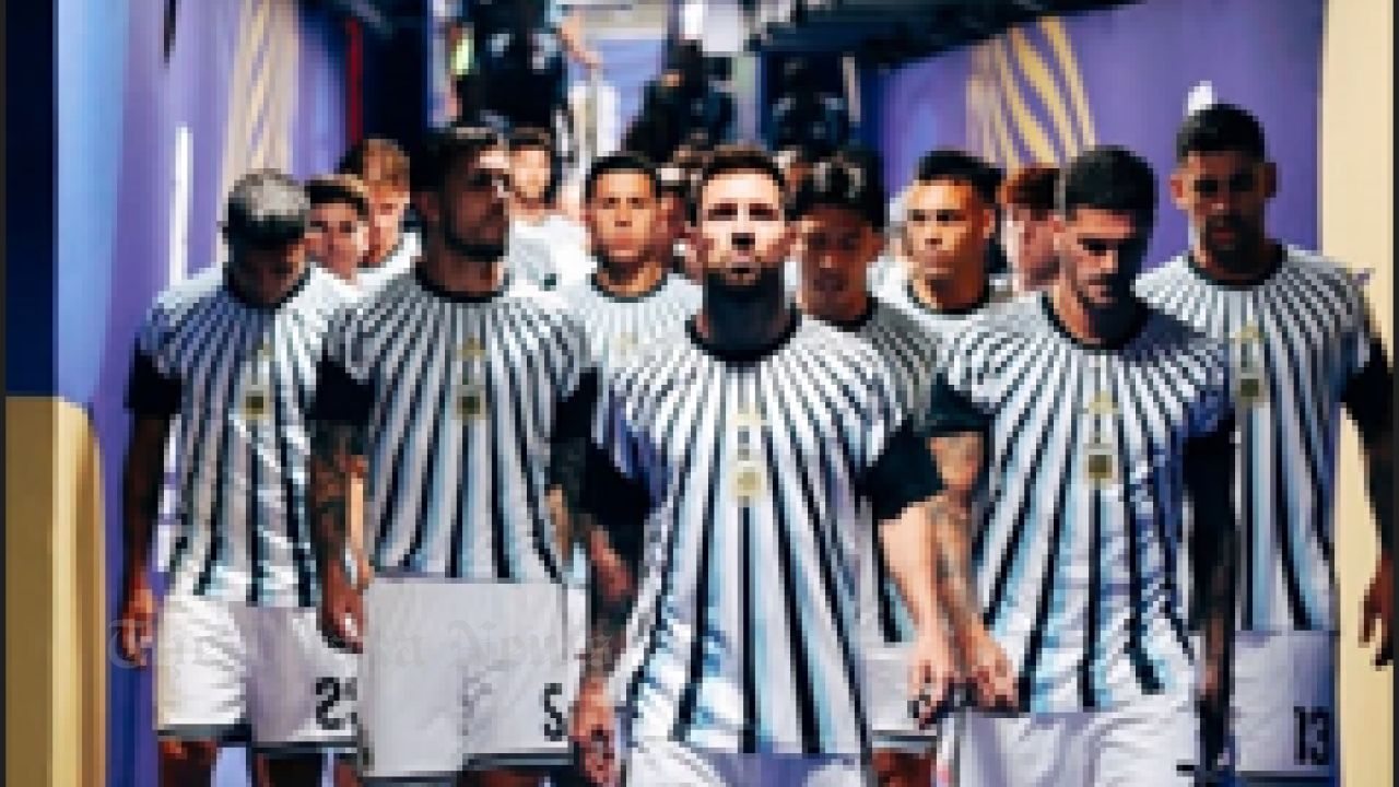  The Lineup Messi's Argentina Take On Egypt With