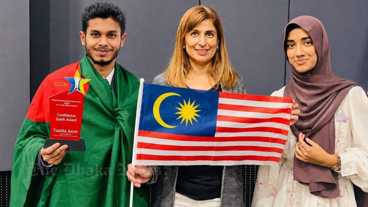 Bangladeshi Educator Joy Das Wins Leadership Award at Malaysia Summit