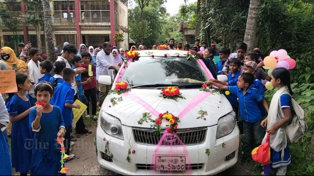 Chandina Honors Retiring Headmaster with Heartfelt Farewell