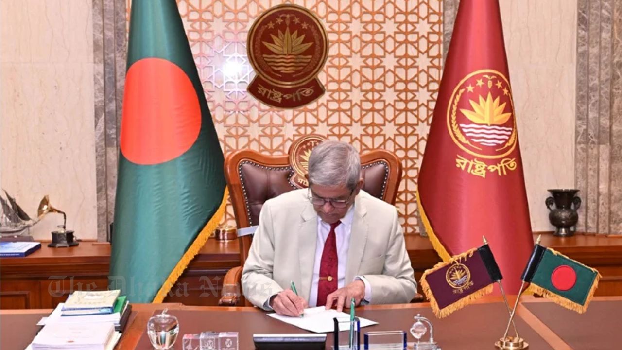 Newly Elected President Begins Official Duties at Bangabhaban
