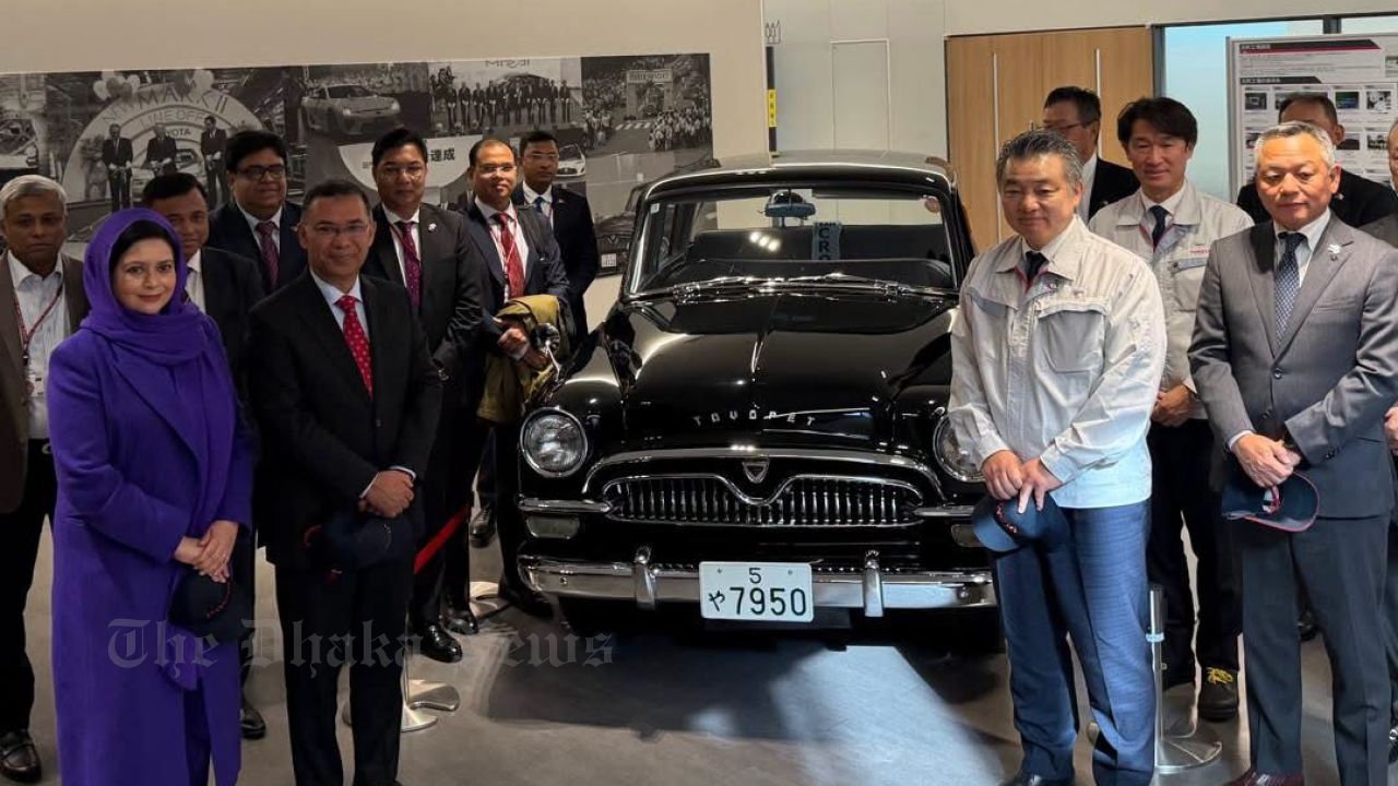 PM Tarique Rahman Visits Toyota’s Motomachi Plant in Japan